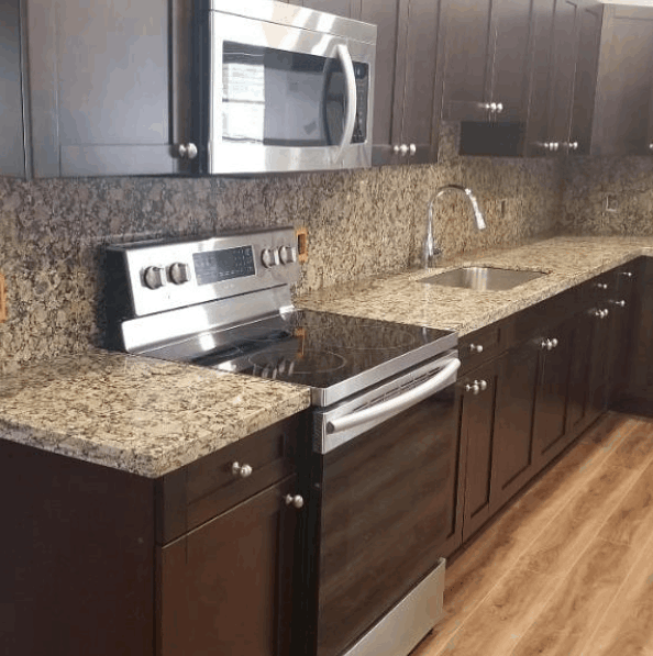 Kitchen remodel and granite installation