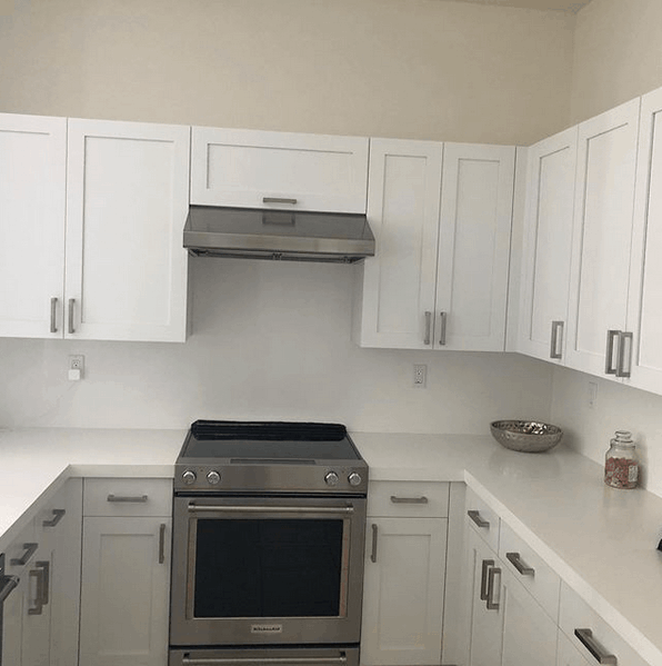 Custom all white kitchen