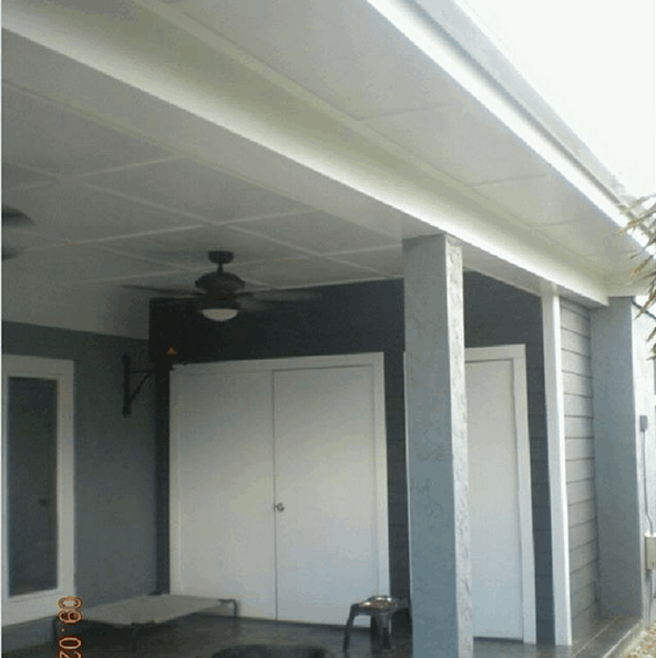 Patio terrace remodel and painting